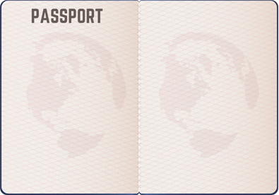 A blank passport, ready to be stamped.