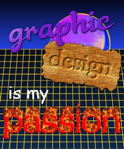 Graphic design is my passion