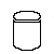 Pixel Template for a Glass by Mouse